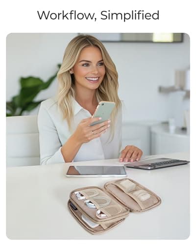 BAGSMART Cable Organiser Travel Organiser Essentials for Tech Accessories — view 6