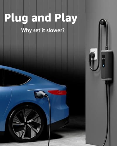 bokman EV Charger Type 2 to 3 Pin Plug 2.3kW 15M — view 2