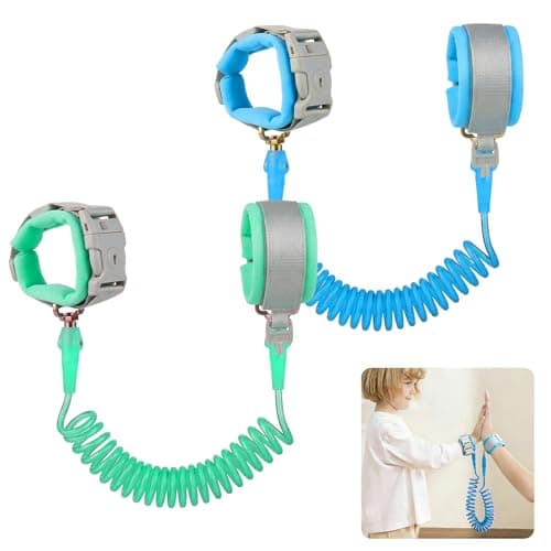 2PCS Toddler Reins, 1.5M Child Wrist Strap Safety Harness for Walking