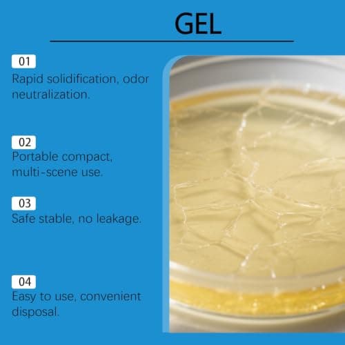 Loruken 10Pcs Portable Toilet Gel,Camping Toilets Bags,Camping Toilet Gel — view 3