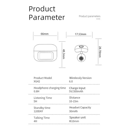 Translation Headphones Wireless Rechargeable — view 5