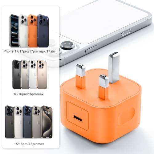 for iPhone 17 16 15 Charger, USB C Fast Charging Adapter with 2M Cable — view 4