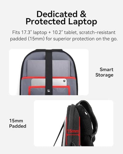 CROSSGEAR 30-40L Expandable Travel Laptop Backpack with 58% Load Reduction — view 6