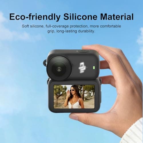 Silicone Case with Lens Cap & Wrist Strap Kit Compatible for DJI Osmo Nano — view 6