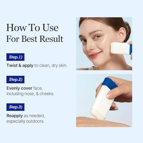 ROUND LAB Birch Juice Moisturizing Sun Stick (SPF50+ PA++++) (19g) | A moisturizing Sunscreen Stick for face and body, No White Cast, Non-Sticky, Ocean Friendly-Reef Safe, Travel-Friendly — view 4