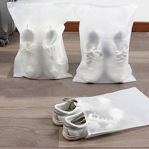 GAOHAN 10 Pcs ZipLock Storage Bags Reusable Plastic Travelling Storage Bags — view 3