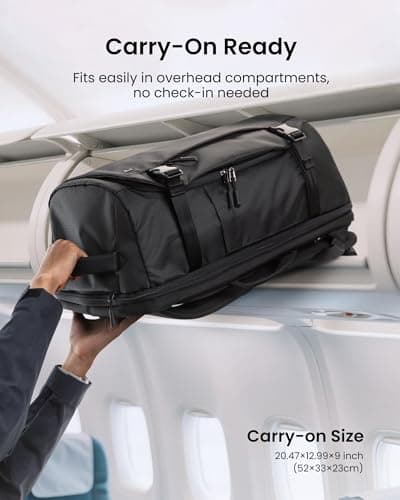 tomtoc 40L Travel Backpack, TSA-Approved Underseat Carry-On Travel Bag — view 4