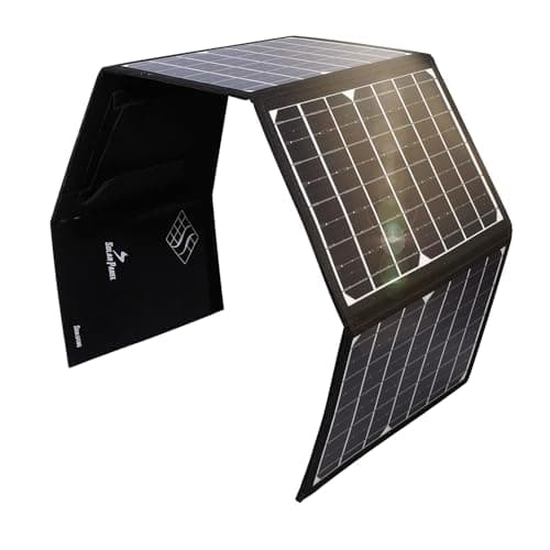 Soulsfeng EcoTrail 30W Portable Foldable Solar Panel | 23% High Efficiency | USB & 18V DC Output | Lightweight, Waterproof Charger for Camping, Hiking & Outdoor Use