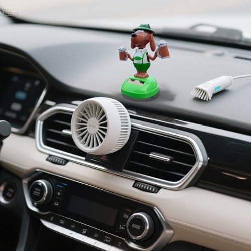 Nodding Dog – ABS | Creative Dancing Toy Hold Beer | Solar-Powered Dashboard Wagging Dog For Car Decoration, Cute Animated Figurine, Desk And Shelf Display, Kids And Adults Fun Gift, Home, Office, Tra — view 4