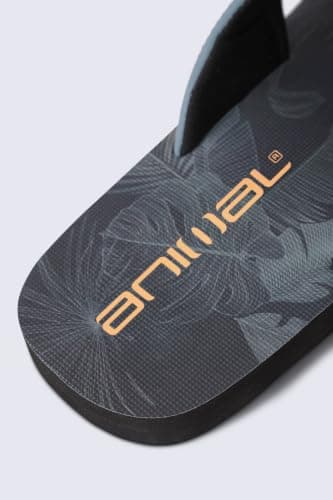 Animal Jekyl Mens Lightweight Flip-Flops Dark Khaki (02) 10 — view 6