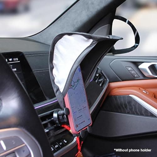 Phone Anti-Glare Sun Shade UV Protection Phone Umbrella Sun Shield Holder For Car Outdoor Travel — view 6