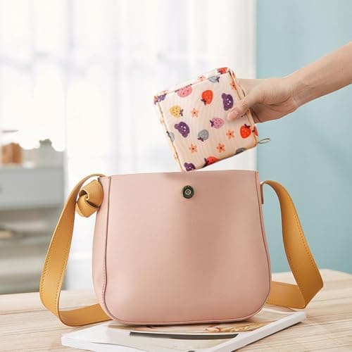 Period Pouch Portable Zipper Pouch Tampon Pad Sanitary Storage Holder — view 3