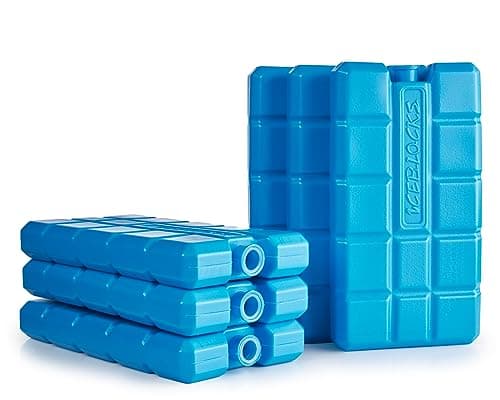 Ice Packs/Freezer Blocks 200mlx6 for Cool Boxes/Lunch Bags Air Cooler — view 2
