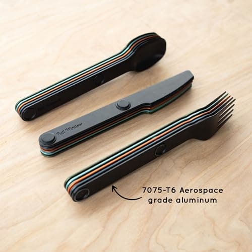 FULL WiNDSOR - MAGWARE Magnetic Travel Camping Cutlery Utensils Set — view 4