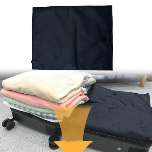 BildeeMait Travel Compression Bag with Hand Roll Design, Oxford Fabric for Vacuum Storage Clothing and Towels, Navy — view 4