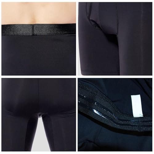 Compression Briefs - 0.3in Waistband Tummy Trainer, Stretchy Fabric Wear — view 4