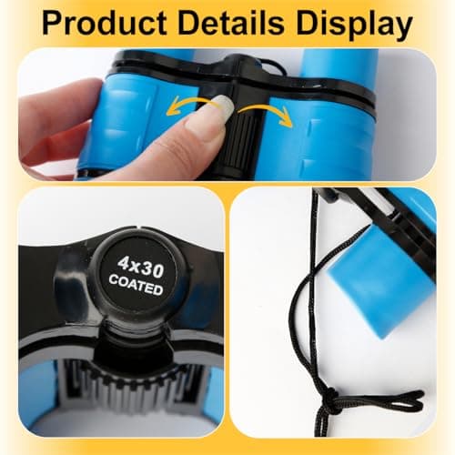 Lotsdonxia 4 * 30 Waterproof High Power HD Binoculars — view 3