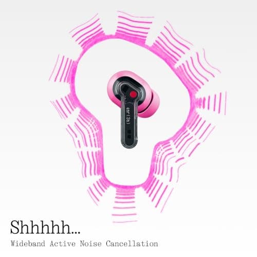 Nothing Ear (3a) Noise Cancelling Earbuds, 45dB Hybrid ANC, 12mm Driver with Hi-Res Audio and Bigger Bass, 6 Mics for Clear Calls & Recording, Dual Connect Bluetooth Earphones for Sport, Travel, Work — view 4