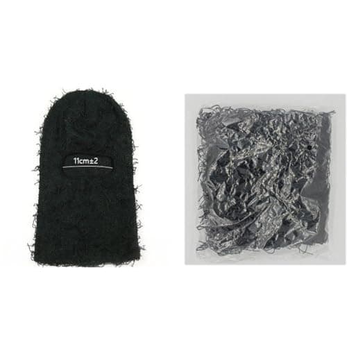 Blausky Balaclava Winter for Men and Women, Balaclava Ski Mask Made of Acrylic Warm Breathable Face Mask Unisex Headwear for Motorcycle, Bike, Skiing, Outdoor Sports, Black/Purple — view 6