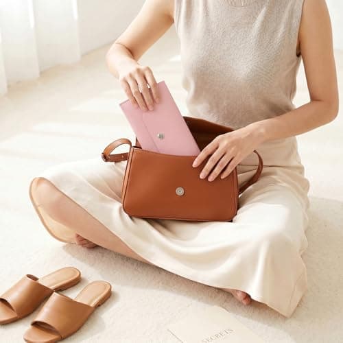 Geukmun Money Wallet- Reusable Travel Wallet for Travel and Budgeting, Money Pouch for Cash Gifts, Waterproof Budget Envelopes, Money Pouch Cash Holder (Pink) — view 6