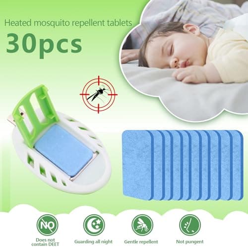 Mosquito Repellent,30Tablets, Indoor Insect Repellent, Mosquito Killer (30Pcs) — view 3