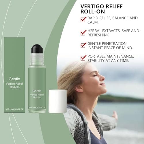 Anti-Dizzy Roll-On, Gentle Vertigo Relief Roll-On for Daily Care, Vertigo Ease Roller, Natural Ingredients Can Quickly Relieve Dizziness, Rebalance Your Body Naturally (1) — view 3