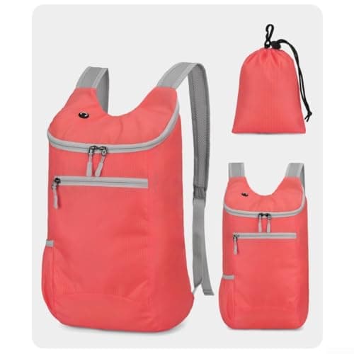 Todikaper Foldable Hiking Backpack 14L Waterproof Lightweight(Pink) — view 2