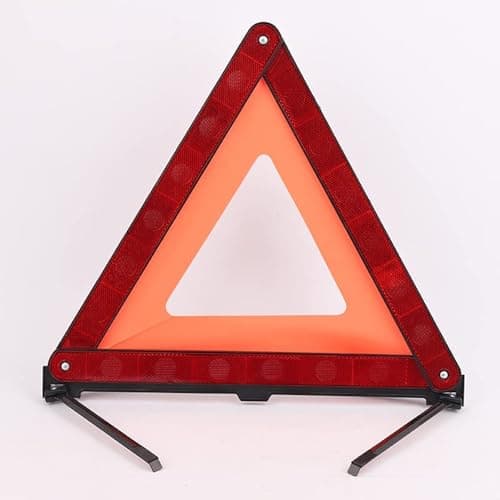 Car Mounted 3-Piece Emergency car kit, Equipped with high Brightness Warning Triangle, high Visibility Vest, First aid kit Storage Bag. — view 2
