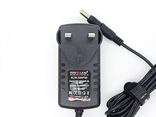 12 Volt MAINS AC ADAPTOR POWER SUPPLY CHARGER PLUG FOR ROLAND SC33 SOUND CANVAS — view 2