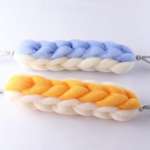 4pcs Back Scrubber Bath Shower Strip, PE Exfoliating Body Cleansing — view 5
