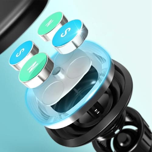 Car Phone Holder Mount - Ball Head Dashboard Phone Holder,Car Phone Base for Dash, 360° Rotation, Sturdy, Shock Absorbing — view 5
