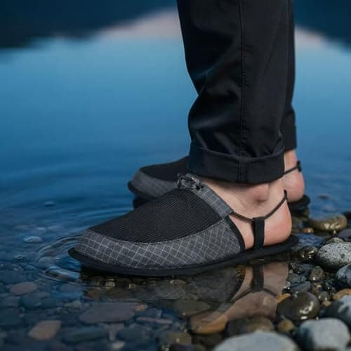 Foldable Shoes, Travel Slippers, Quick-Dry Non-Slip Shower Shoes, Women Men — view 2