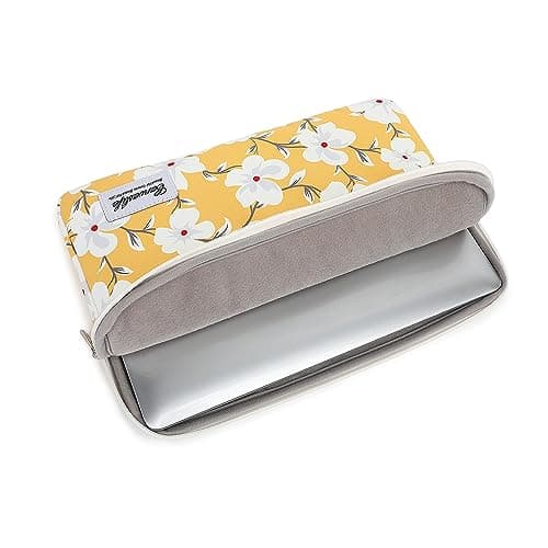 Canvaslife Patten Laptop Sleeve 14 inch 14.0 inch Laptop case Bag (Yellow Flower) — view 3
