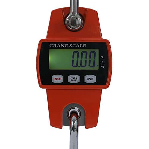 Aim Tools Digital Hanging Scale 300kg/660lbs Heavy Duty Portable Luggage Scale Fish Scale for Suitcase Weight Hunting Farm Bow Fishing 833420 — view 2