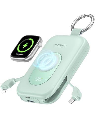 RORRY CharmGo Portable Charger, 20000mAh PD 30W Fas Charging Power Bank