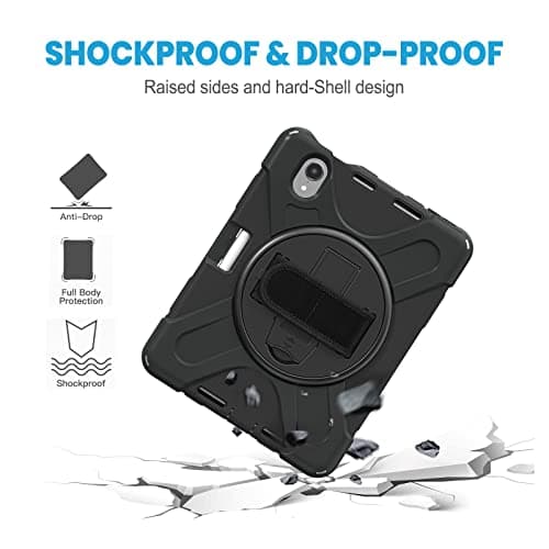 Gerutek for iPad Mini 7 (A17 Pro)/Min 6 8.3 inch Case with Screen Protector — view 5