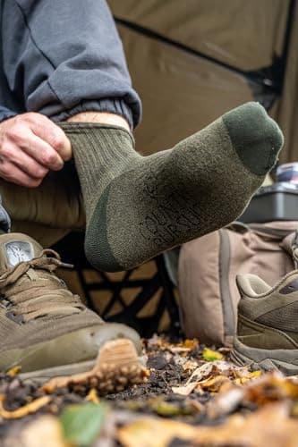 COUNTRY PURSUIT Men’s 3 Pair Water Repellent Cotton Socks – Cushioned Outdoor Walking Wellington Boot, Breathable Durable Comfort Fit Size 6-11 (UK, Numeric, 6, 11, Regular, Regular, Camouflage) — view 3