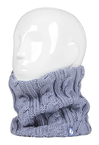HEAT HOLDERS - Women's Thermal Winter Neck Warmer - 3.5 tog - One size (Dusky Blue) — view 3