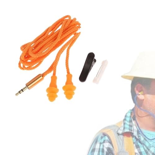 Teruyol Earplugs, 3.5 Mm Headphones, Work Headphones, Travel Headphones, Yellow 70cm — view 4