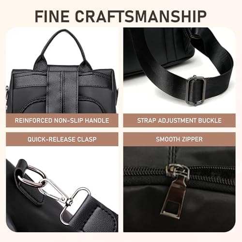 shepretty Backpacks Anti Theft Women Travel Rucksack Shoulder Bag,B648,8888-k. — view 6