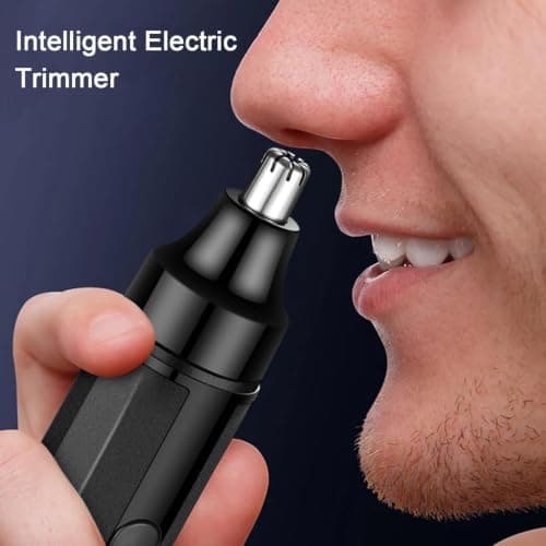 Nose Clippers for Pocket Size – Quiet Precise Groomer USB Charging Nose — view 5