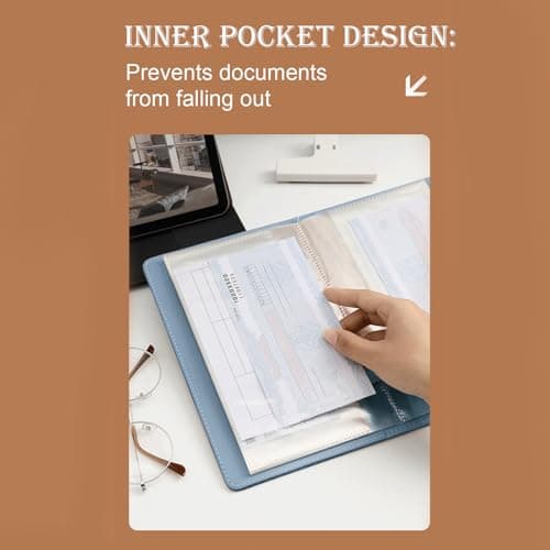 Savings Challenge Book with Lock Portable Budget Planner Folder — view 6
