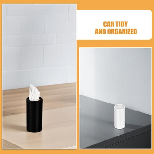 Tissue Holder for Car, 8 Pack Paper Cylinder Dispenser — view 3
