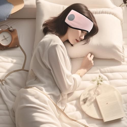 Sleeping Ear Covers Adjustable Hook and Loop Fleece Ear Muff Headband — view 5