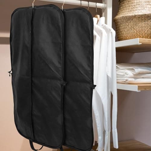 UKCOCO Large Capacity Oxford Fabric Suit Bag with Zipper Design for Graduation Period and Back to School, Garment Bag for Travel, Closet Storage and Ironing, Suitable for Multiple Suits, — view 6