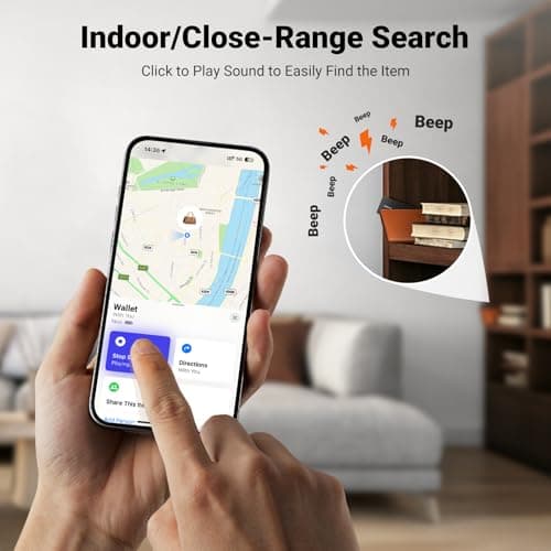 UGREEN FineTrack Slim Wallet Tracker for Apple Find My (iOS only), 1.7mm — view 6
