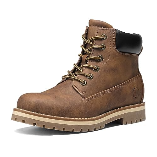 Bruno Marc Mens Snow Boots Ankle Hiking,Size 7,Brown,SBSB226M-E