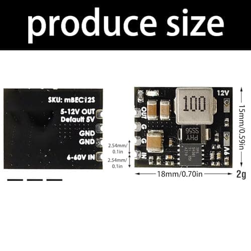 6-60V Adjustable StepDown Module with Thermal for 12s Carbon Fiber Quadcopter Frame FPV Racing Quadcopter Voltages Regulator — view 3