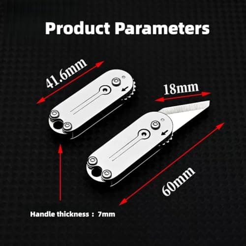 Multi Tool, Small Pocket Box Opener, Utility Multitool Cutter, EDC Gadgets for Outdoor Camping, DIY, Gift for Men — view 3