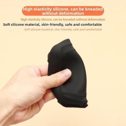 RiseNova Silicone Protective Case for Anker 150W Charging Base, Shockproof Anti-Scratch Bumper Sleeve, Travel Portable Charger Protector(Black) — view 4